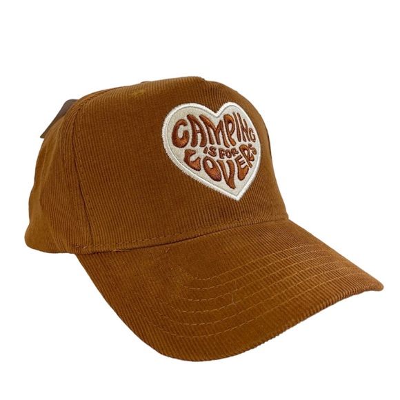 Free People Accessories - Free People Movement Trek Light Gear 'Camping is for Lovers' Baseball Cap Hat